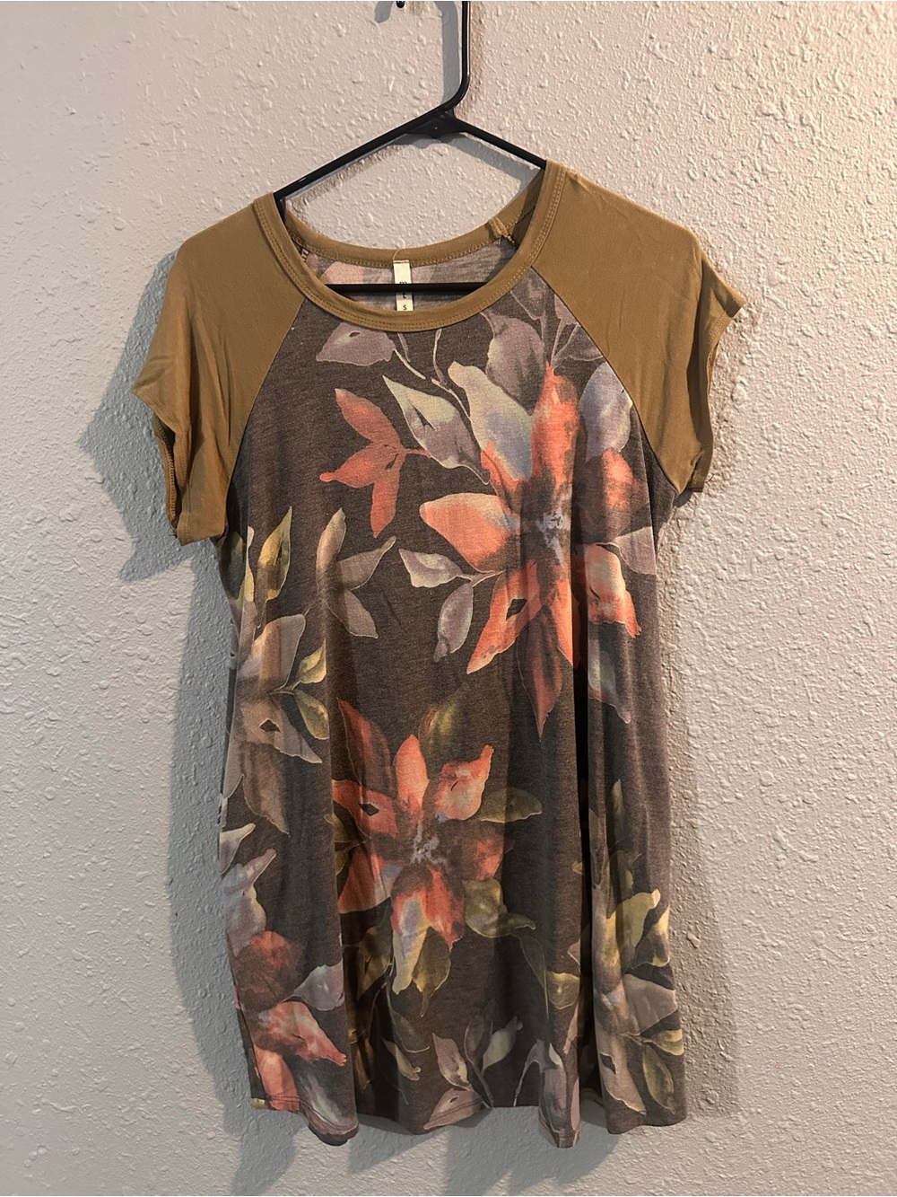 Floral short sleeve dress